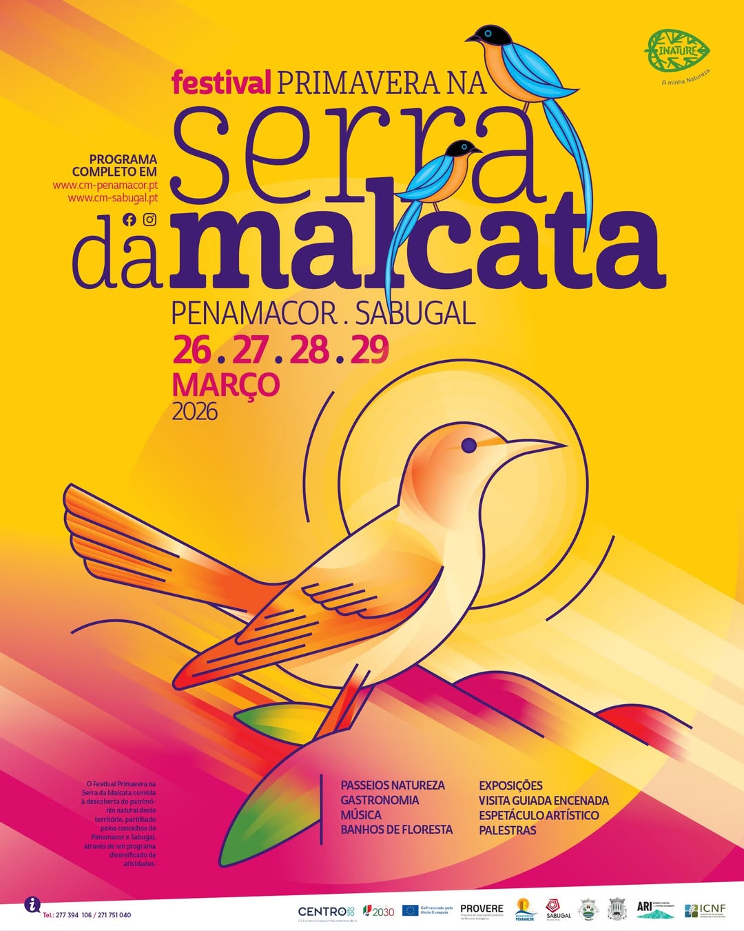 Festival Primavera na Serra da Malcata regressa de 26 a 29 de março

Os Municípi…