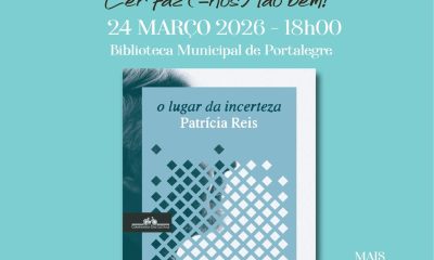 Clube de Leitura na Biblioteca Municipal: “O Lugar da Incerteza”, de Patrícia Re…