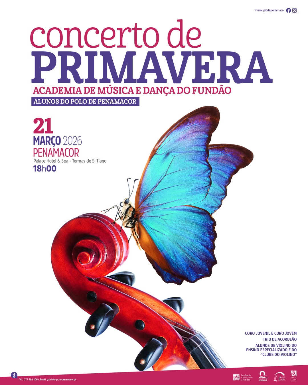 Polo de Penamacor da AMDF promove Concerto de Primavera

A Academia de Música e …