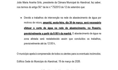 Corte de Água 
 20 de março
Rosário 

#CorteDeAgua
#Rosario