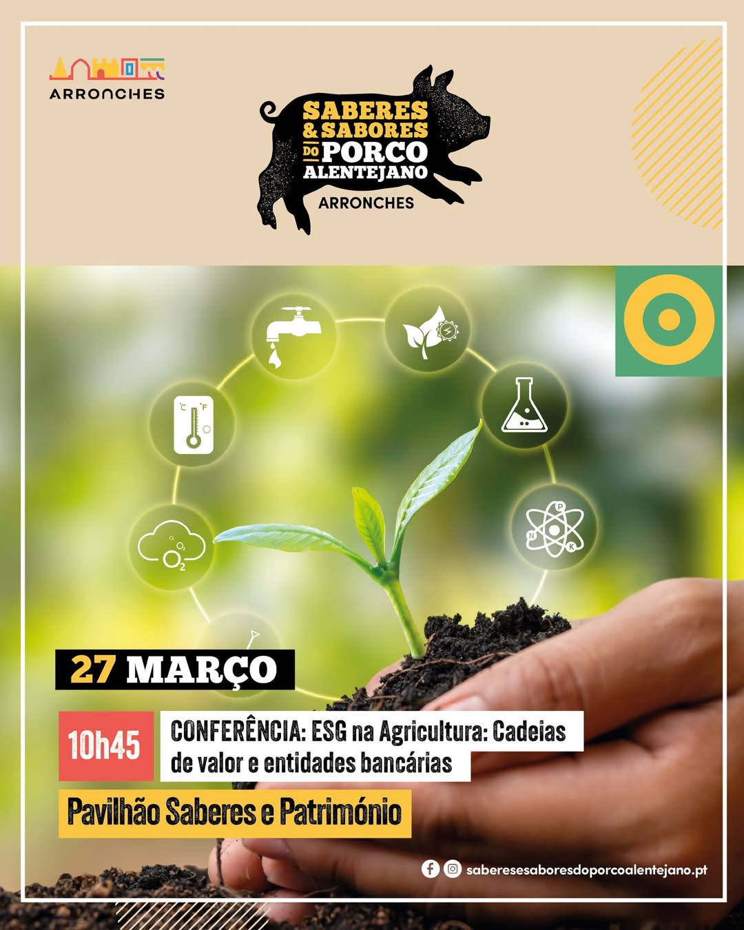 O Festival Saberes e Sabores do Porco Alentejano terá toda a fileira em análise….