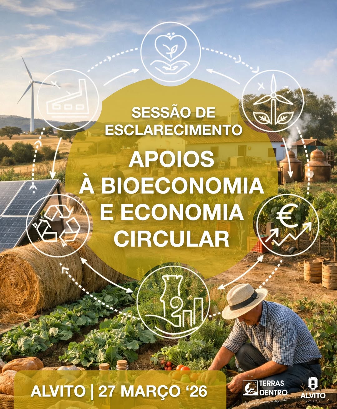 Alvito recebe sessão de esclarecimento sobre apoios à bioeconomia e economia cir…