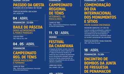 Agenda – Próximos eventos

Cultura, desporto, gastronomia, tradições e convívio …