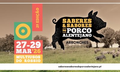 FESTIVAL ‘SABERES E SABORES DO PORCO ALENTEJANO’

De 27 a 29 de março, no Espaço…