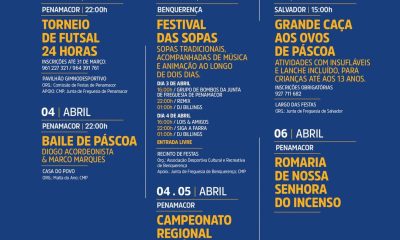 Agenda – Próximos eventos

O fim de semana da Páscoa será assinalado com um prog…