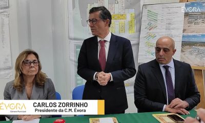 Agora foi de vez.
A Câmara Municipal de Évora assinou com o Governo o protocolo …