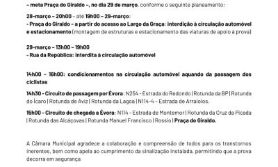 Informação de trânsito: