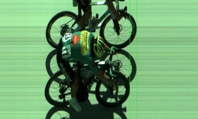 A imagem que decidiu a última etapa da Volta ao Alentejo em Bicicleta, que termi…
