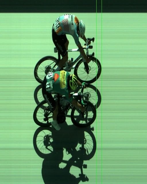 A imagem que decidiu a última etapa da Volta ao Alentejo em Bicicleta, que termi…