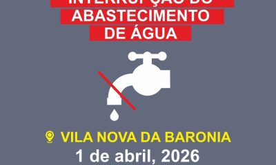 Aviso à população – Corte no abastecimento de água 

Relembramos que amanhã, das…