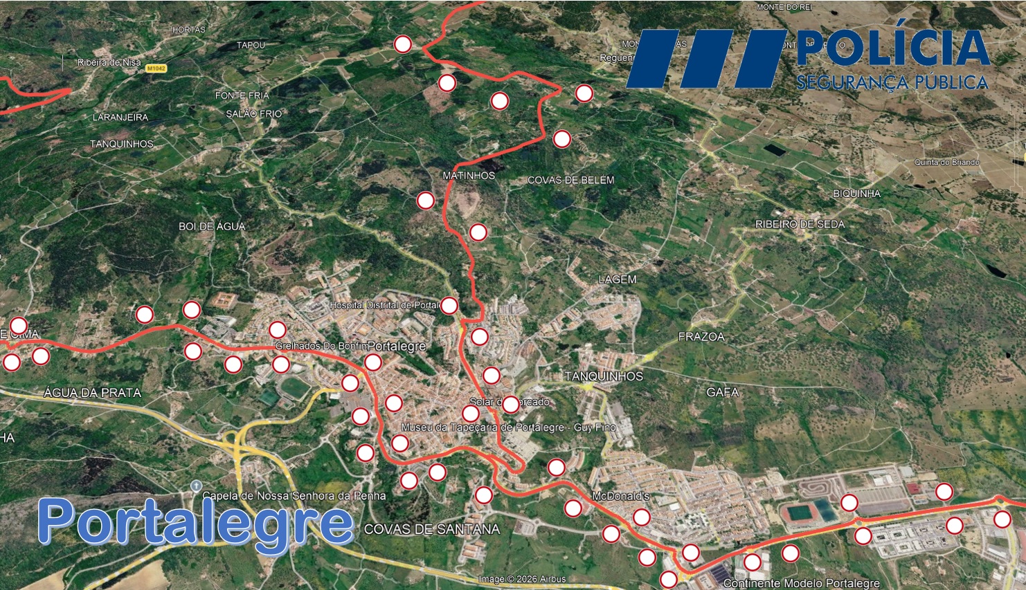 O Município de Portalegre disponibiliza a informação da PSP – Comando Distrital …