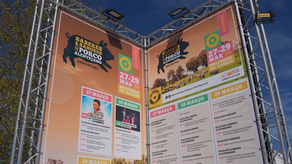 FESTIVAL ‘SABERES E SABORES DO PORCO ALENTEJANO’

AFTER MOVIE

#SaberesESaboresD…