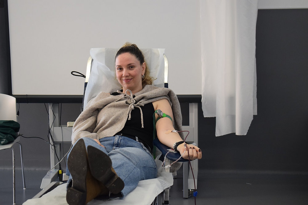 Alpalhão sorri a 27 dadores de sangue