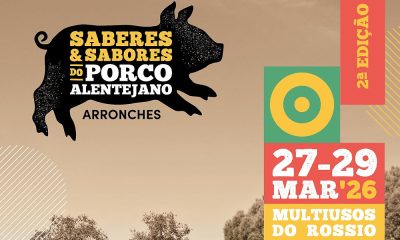 Saberes e Sabores do Porco Alentejano regressa a Arronches com três dias de tradição, gastronomia e animação