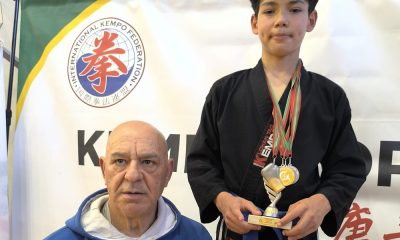 Conrado Queirós atleta do Dojo de Karate de Arronches distinguido como Melhor Atleta Masculino jovem nos Regionais de Kempo