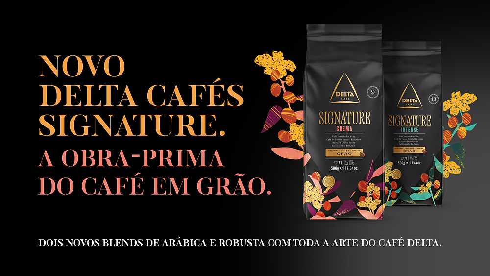 Delta Cafés promove ritual de excelência com nova gama Signature de café em grão