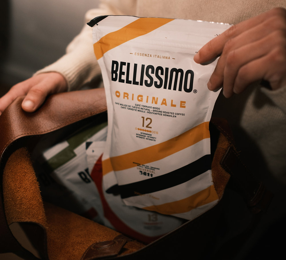 Bellissimo Cafés faz rebranding e reforça Essenza italiana