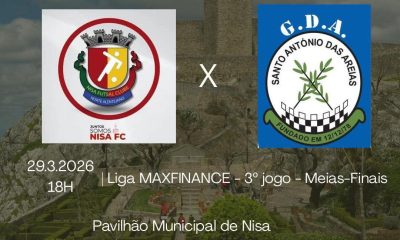 DIVULGAÇÃO 

Este domingo, dia 29 de março, o Futsal Arenense volta a defrontar…