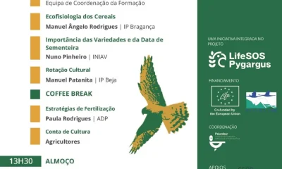 A Formação Técnica de Cereais de Outono/Inverno realiza-se no dia 26 de março, e…