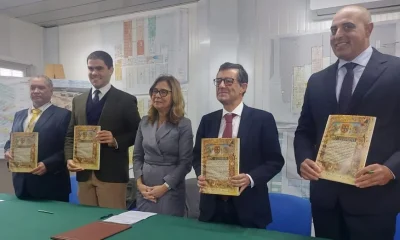 A Ministra da Saúde, Ana Paula Martins, presidiu à assinatura do protocolo entre…