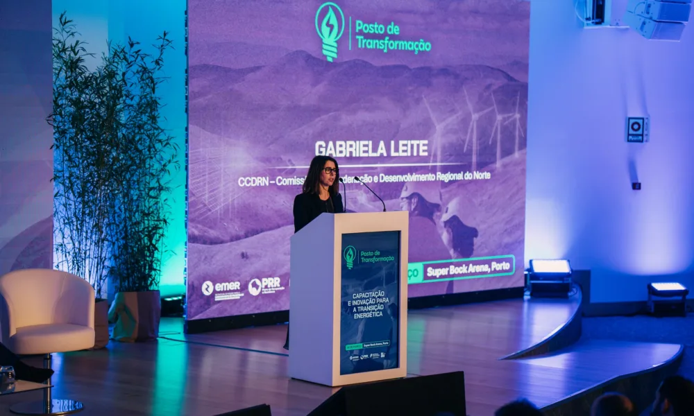 A Vice‑Presidente da CCDR NORTE, Gabriela Leite, marcou presença no evento “Post…
