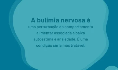 A bulimia nervosa pode ser tratada com cuidados médicos adequados. Tenha em aten…