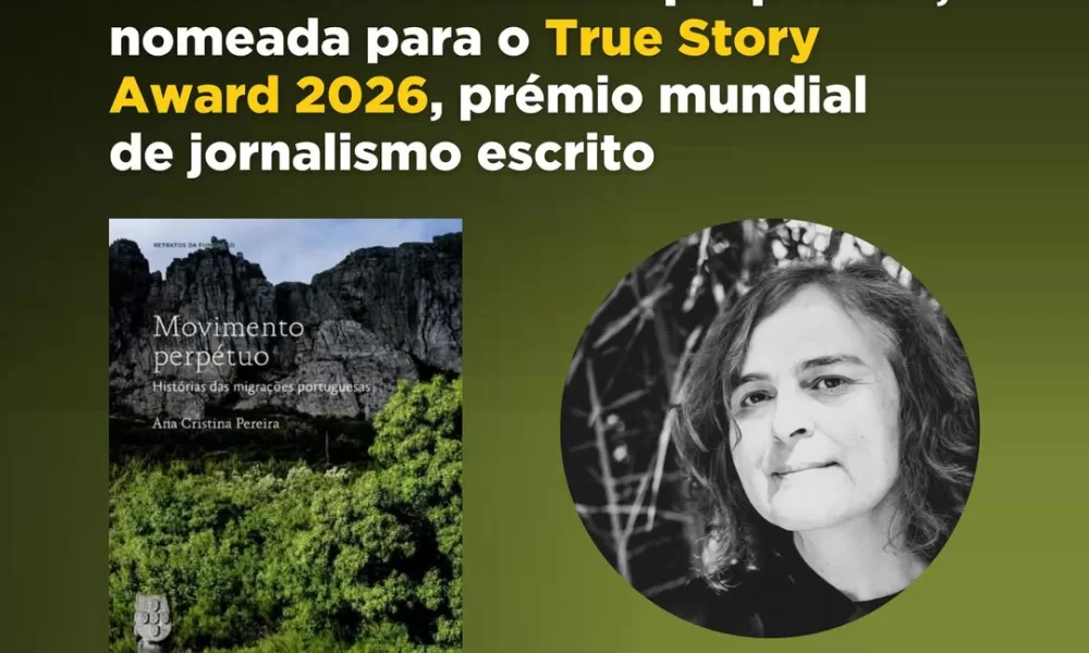 A jornalista Ana Cristina Pereira, autora do livro «Movimento perpétuo – Históri…