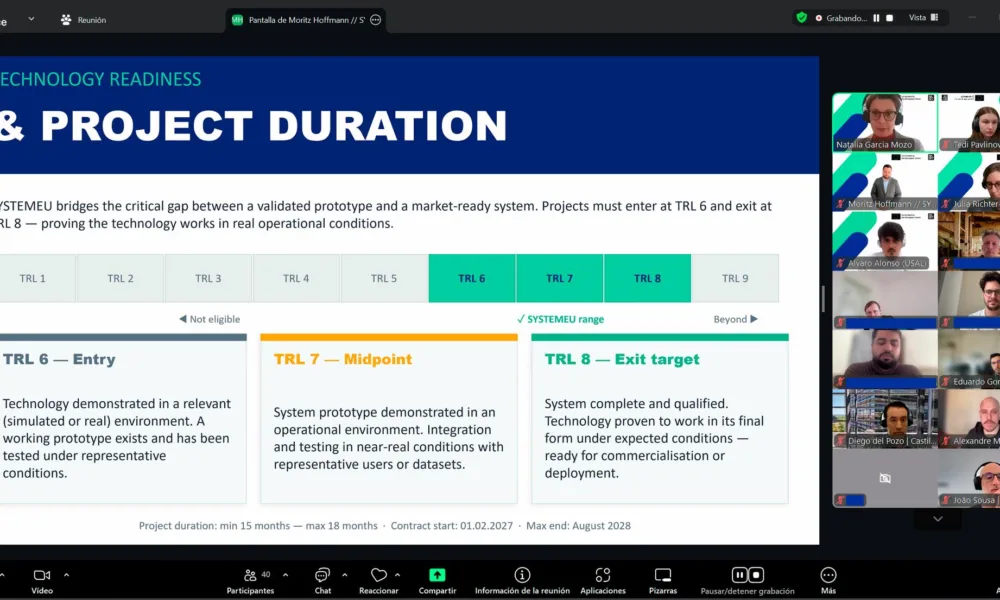 A primeira sessão de informação SSystemeu Valley- Baviera reuniu mais de 40 part…