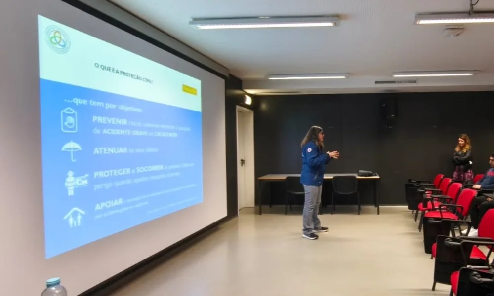AÇÃO DE SENSIBILIZAÇÃO | COMEMORAÇÕES MÊS DA PROTEÇÃO CIVIL | RUTURA DE BARRAG…