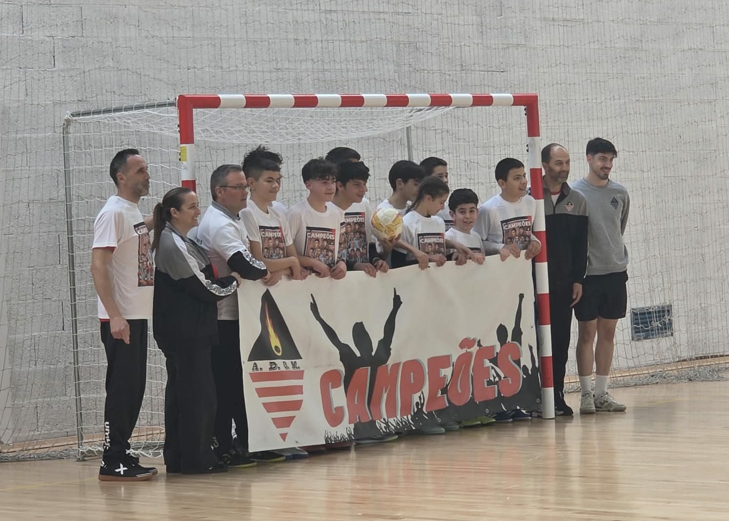 AD do Couto Mineiro do Pejão sagra-se campeã distrital de Sub-15 e sobe à Primeira Divisão Distrital de futsal