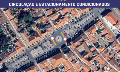 AMANHÃ | 10 MAR. 2026 – 08H00/13H00 | VILA VIÇOSA
CIRCULAÇÃO E ESTACIONAMENTO AU…