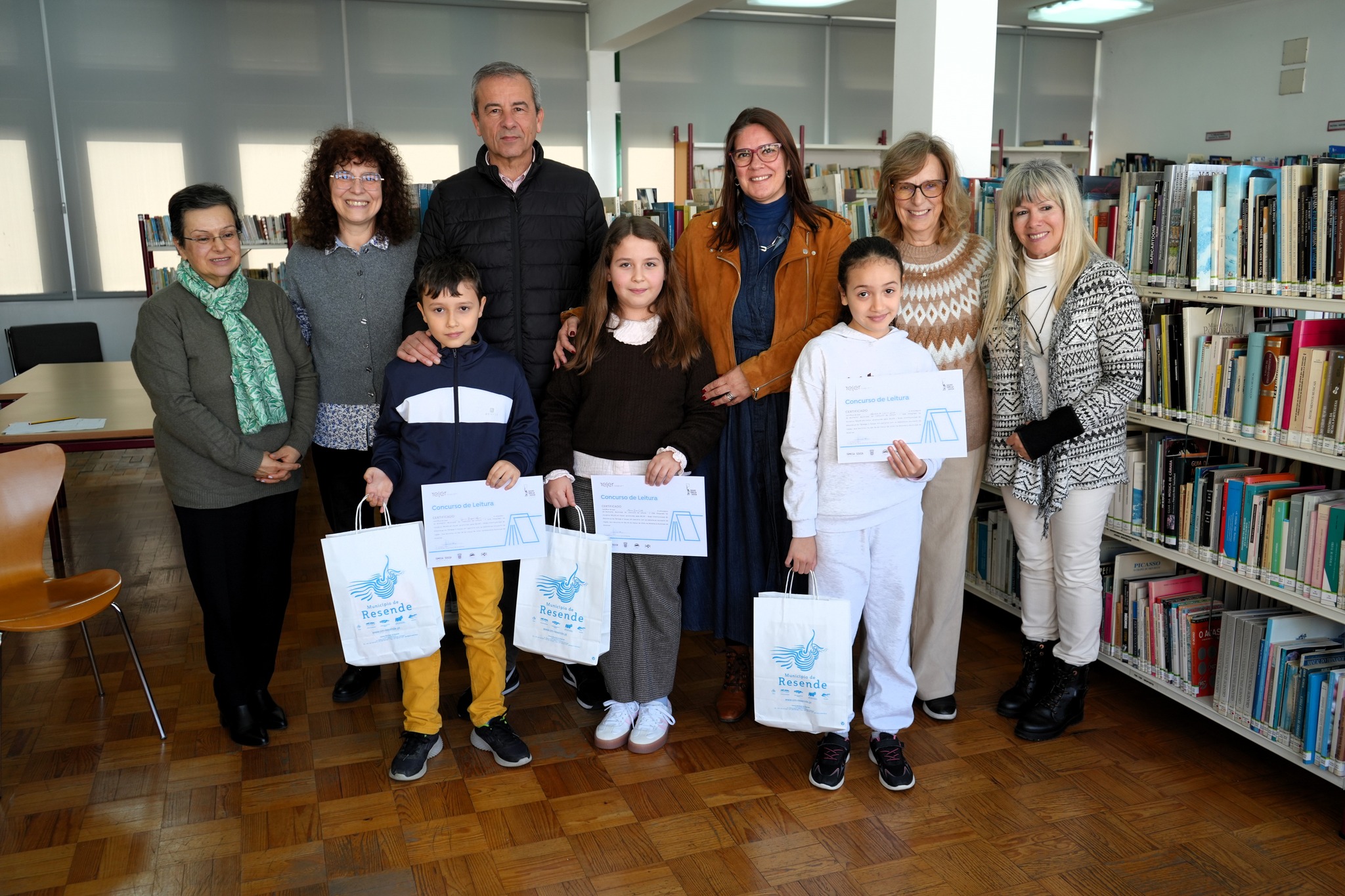 Biblioteca Municipal de Resende acolhe fase municipal do Concurso de Leitura com nove alunos do 1.º ciclo