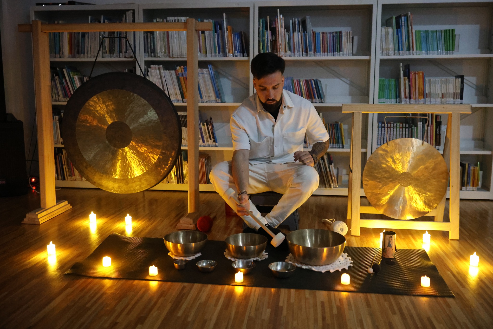 Biblioteca de Baião promove “Desliga-te na Primavera” com concerto terapêutico de taças tibetanas