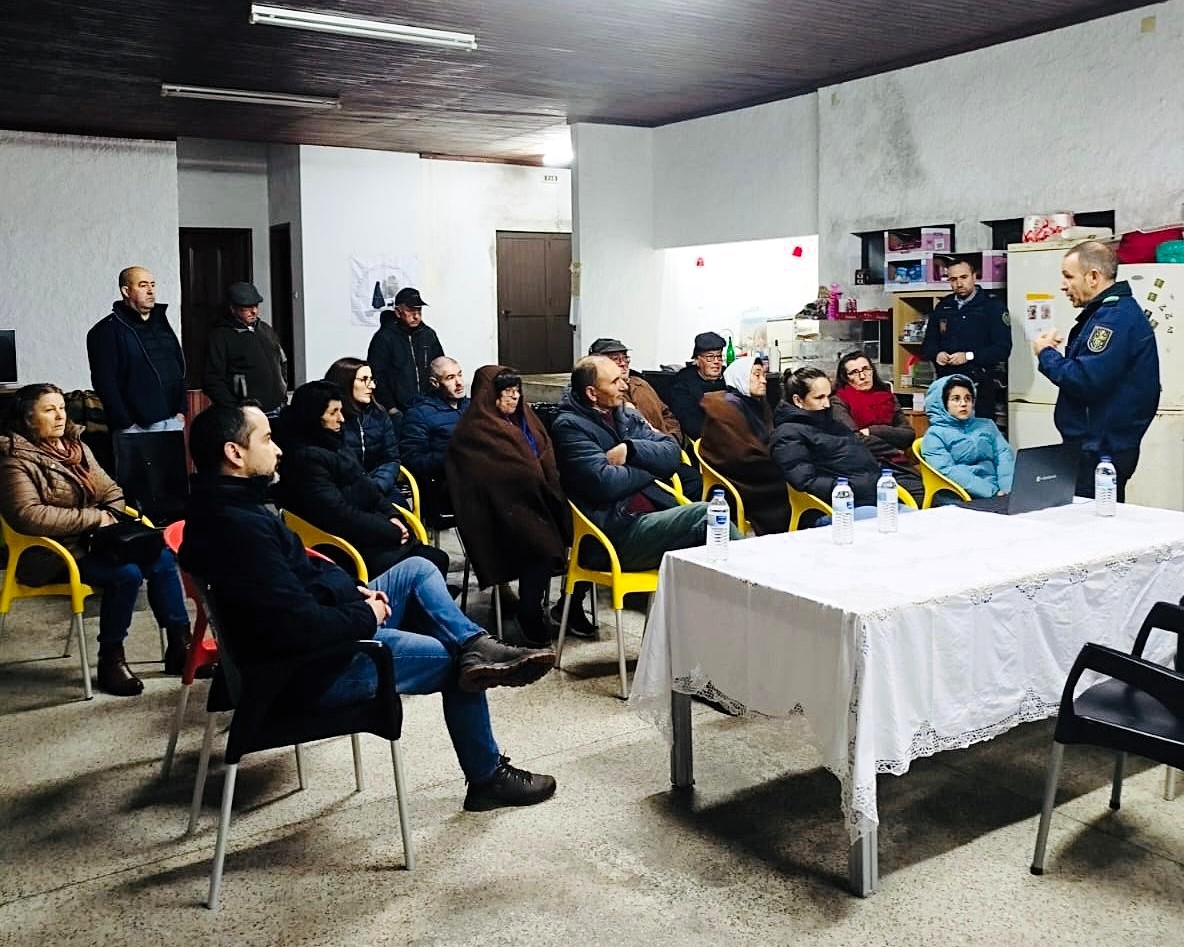 Casa do Povo da Panchorra recebeu sessão da GNR sobre prevenção de burlas e furtos
