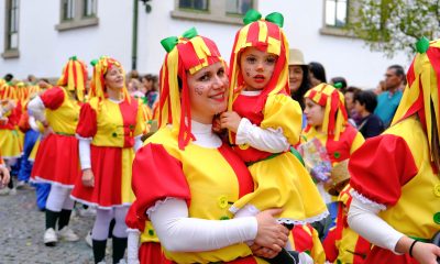 Crianças do Marco de Canaveses animaram Desfile de Primavera nas ruas da cidade após adiamento do Carnaval