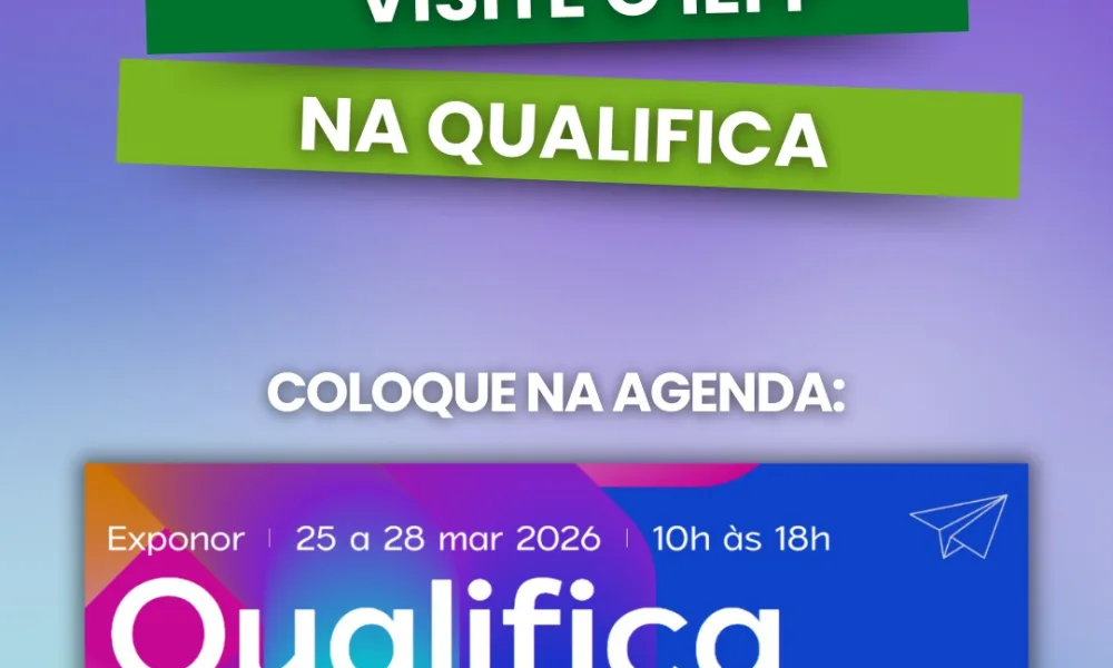 De 25 a 28 de março de 2026, o IEFP estará presente na QUALIFICA, na EXPONOR, n…