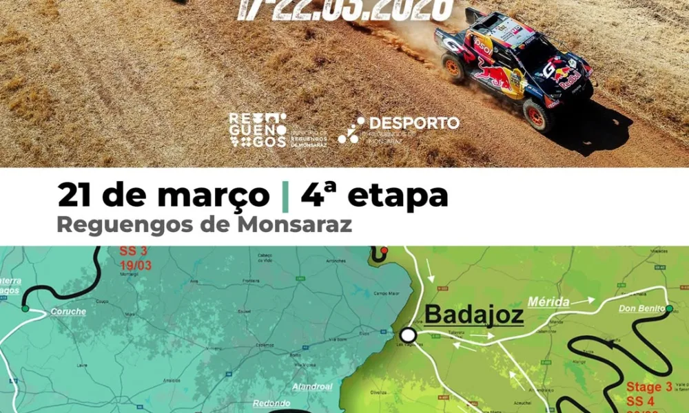Desporto Motorizado | O Mundial de Rally-Raid chega a Reguengos de Monsaraz!

No…