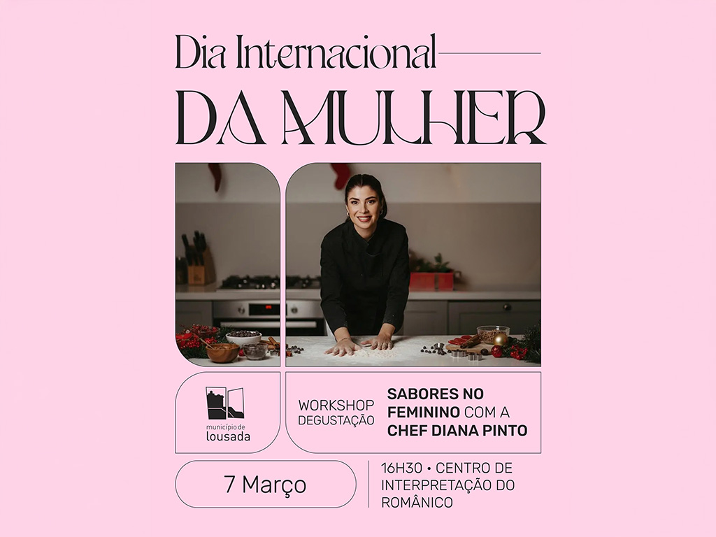 Lousada celebra Dia da Mulher com workshop “Sabores no Feminino” no Centro de Interpretação do Românico