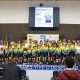 Equipa Paredes Onluz CiclismoNaEscolaBTT apresentou-se no Multiusos com 170 atletas e celebra domingo o Bike Day