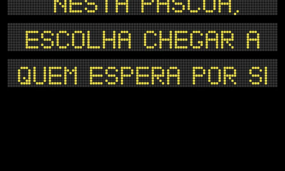 Esta Páscoa, a prioridade é chegar em
segurança.
 Dê prioridade à vida. Escolha…