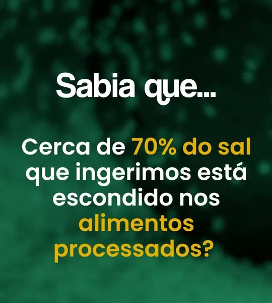 Experimente reduzir o sal, aos poucos, nos alimentos que confeciona em casa. O s…
