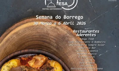 FESTIVAL GASTRONÓMICO “VILA VIÇOSA À MESA” | 30 MARÇO A 6 ABRIL 
 SEMANA DO BORR…