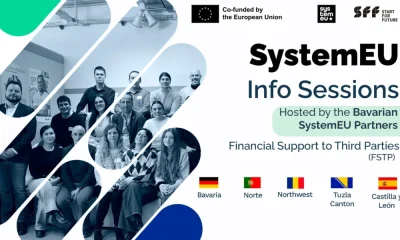 Junte-se à sessão de informação SystemEU – Bavaria, amanhã, dia 23 de março.
 
A…