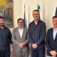 Lenda do futebol de praia Madjer visitou Câmara de Resende para conhecer dinâmicas desportivas do concelho