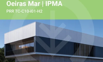 O ato público de receção da obra do edifício Hub Azul – Polo Oeiras Mar, no âmbi…