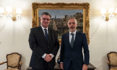O presidente da CCDR Norte, Álvaro Santos, foi recebido na Casa do Roseiral pelo…