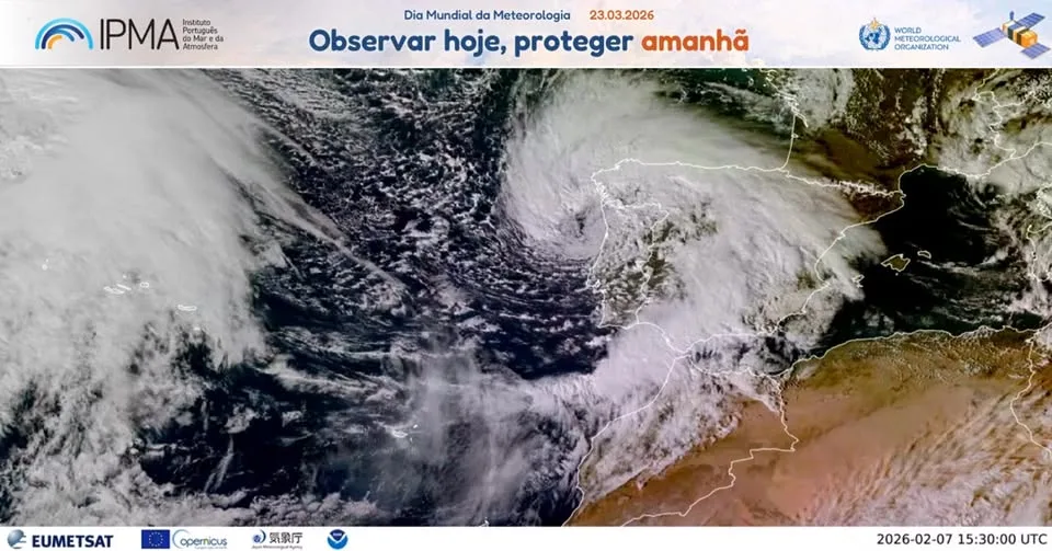 Observar Hoje, Proteger Amanhã | Satélites 
 O IPMA recebe imagens de satélite …