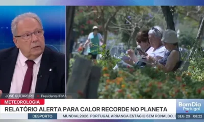 Ontem, o Presidente do IPMA, José Guerreiro, foi convidado do Bom Dia Portugal, …