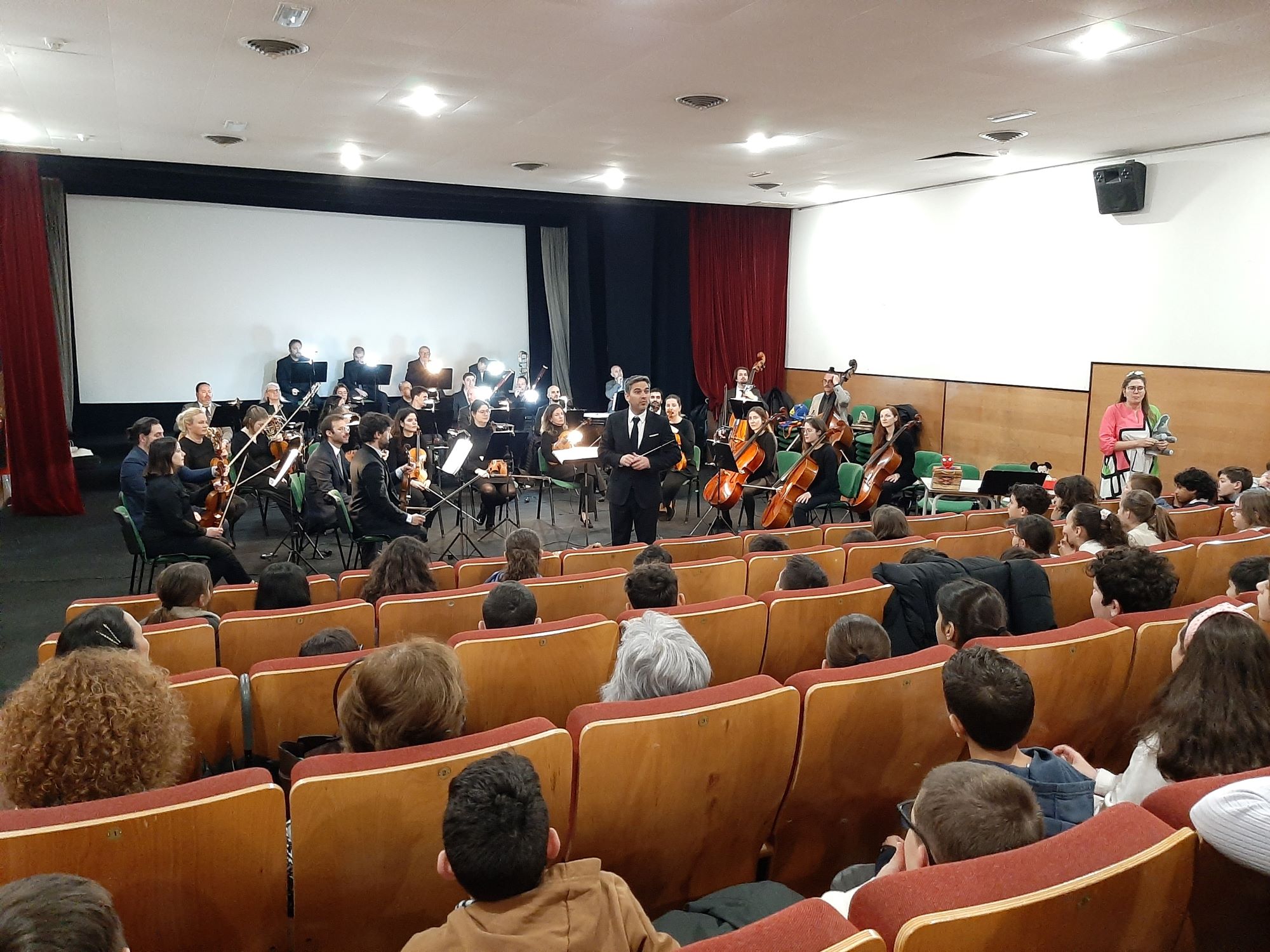 Orquestra do Norte levou “Brincar na Orquestra” a mais de mil alunos de Amarante em concertos pedagógicos