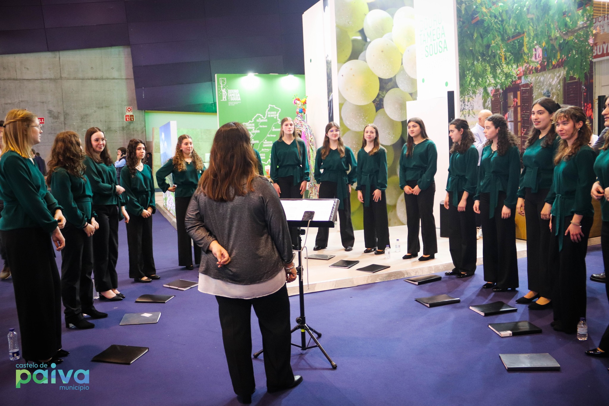 Castelo de Paiva promoveu-se na BTL com atuação do Côro Feminino, showcooking de iscas e apresentação do projeto “Paiva Digital”